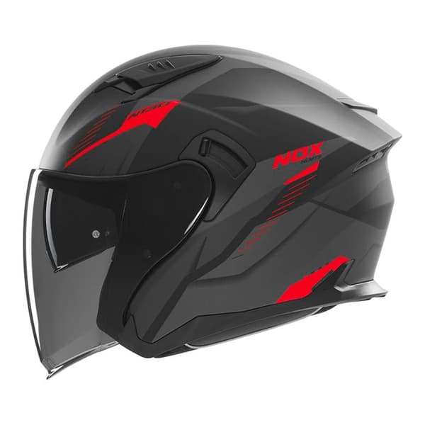 Nox N130 Myst jetmotorcykelhjälm