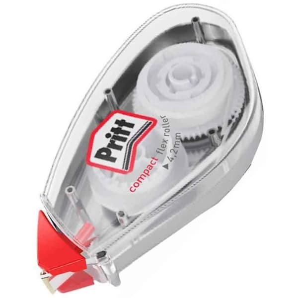 Korrigeringsroller - PRITT - Compact Flex - 4,2mm x 10m - Promo 4+1 - Flexibel spets