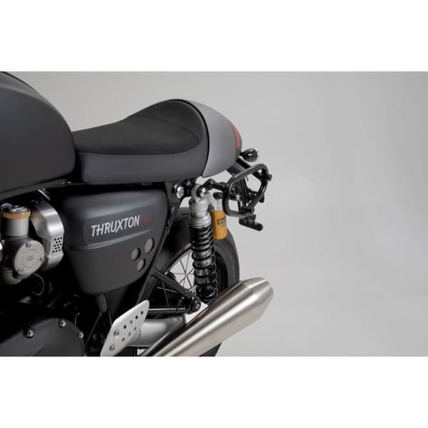 Vänster väska stöder SW-Motech SLC. Triumph Thruxton RS (19-). - svart - TU