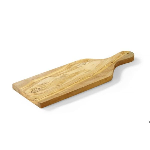 Olivträdsostbricka 400x140x(H)18mm - Hendi