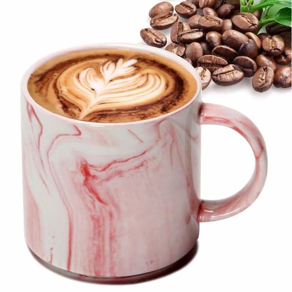 Mugg / mazagran-kopp - Smilatte M101 - Set med 4 koppar - 355 ml - Stapelbara