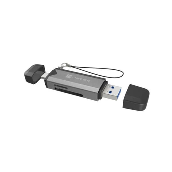 Minneskortläsare – Natec – Scarab 3 – USB-A & USB-C