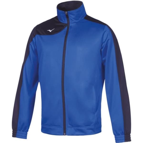 Sweatshirt - MIZUNO - Mizuno Stickad Träningsoverall - Junior - Blå - 100% Polyester