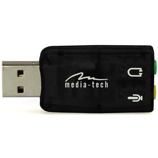 MEDIA-TECH Virtu 5.1 USB-ljudkort - MT5101