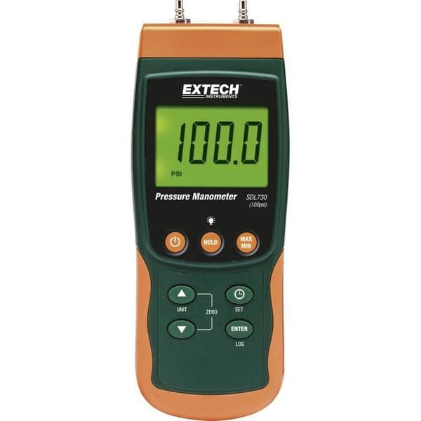 Extech SDL730 Tryckmätare tryck -7000 - +7000 mbar
