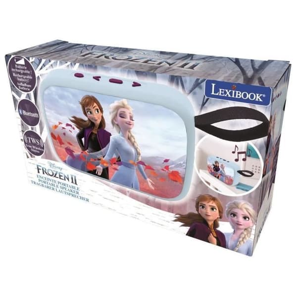Frozen II Bärbar Bluetooth®-högtalare - LEXIBOOK - Bluetooth 5.0 - Kompakt - Blå