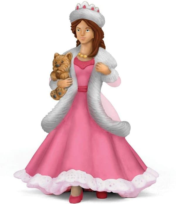 Figurine Prinsessa med hund