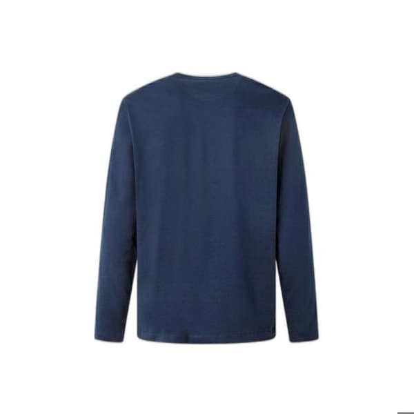 Pepe Jeans Eggo Long Blue T-shirt för män