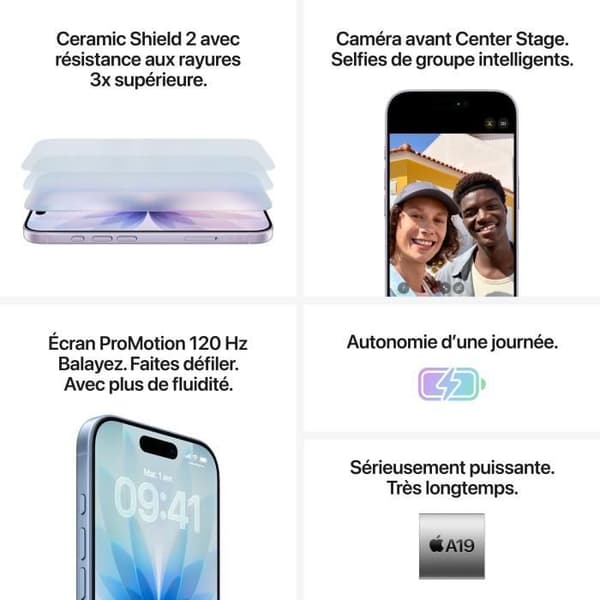 APPLE iPhone 17 512GB Vit
