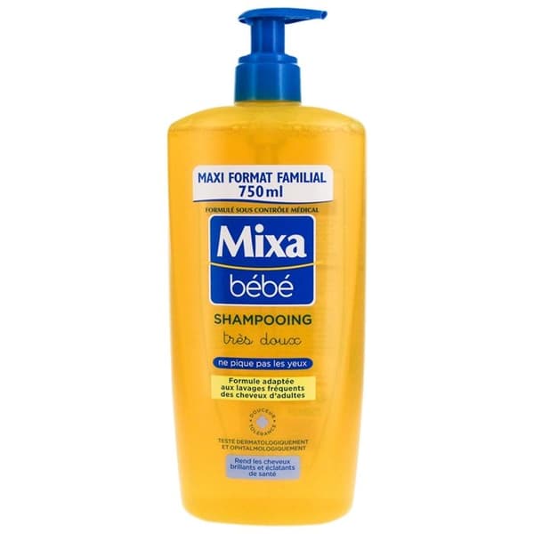 Mixa Bébé Väldigt Skonsam Schampo 750 ML
