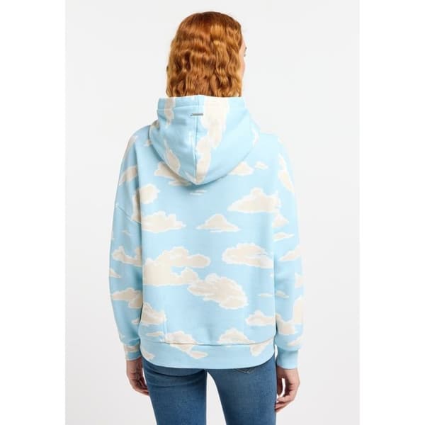 Ragwear Pirita tryckt hoodie dam