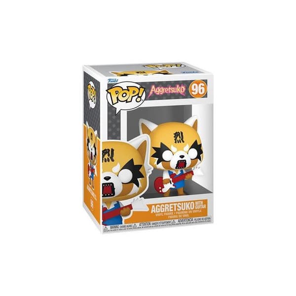 Figurine Funko Pop Sanrio Aggretsuko med gitarr