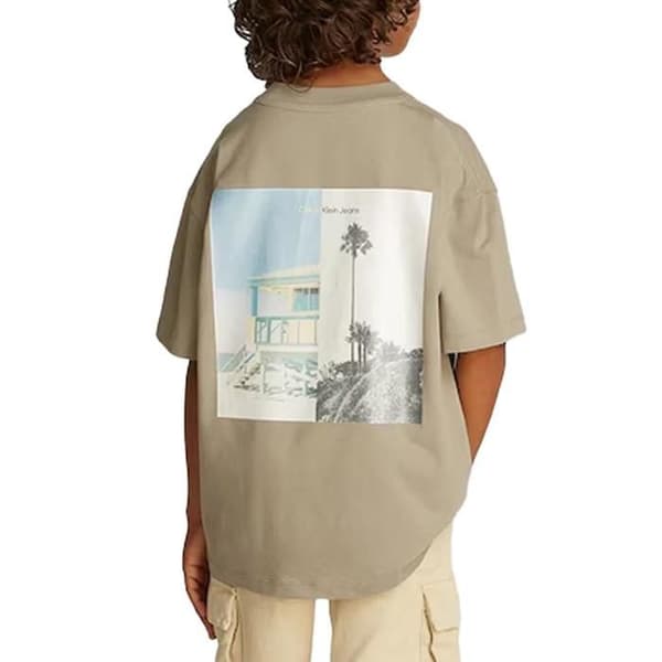 T-shirt Brun Kille Calvin Klein Jeans Miami