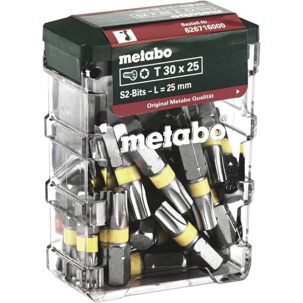 Metabo 626716000 25-delars bits-set