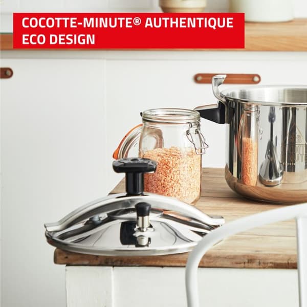 SEB Authentique Eco, Cocotte-minute 6L, P0530700