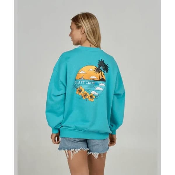 Sweatshirt dam Salty Crew Sunset Crew