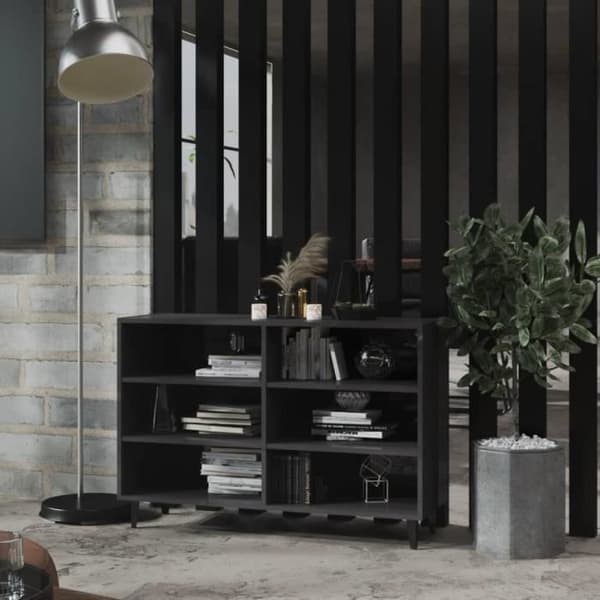 vidaXL Sideboard Blank Grå 103,5x35x70 cm Spånskiva