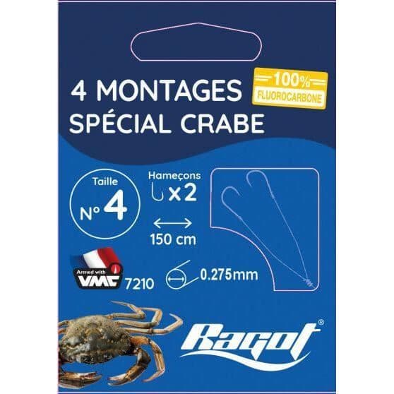 Ragot 1 krabbrigg - blå - 150 cm