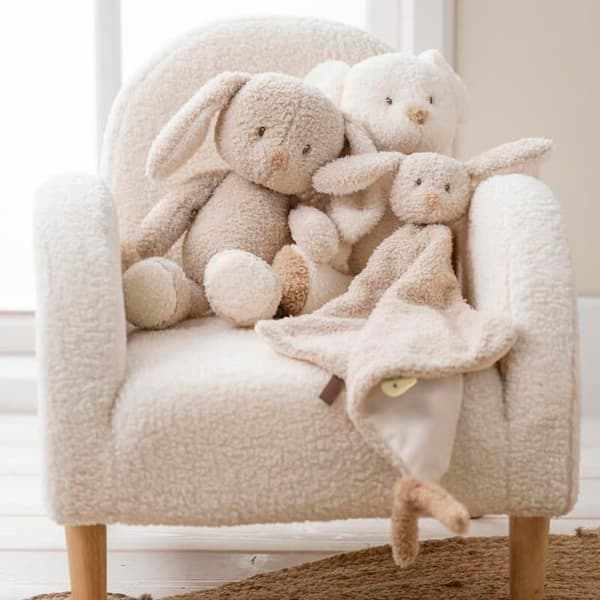 Doudou Maxi Kanin Teddy Sand