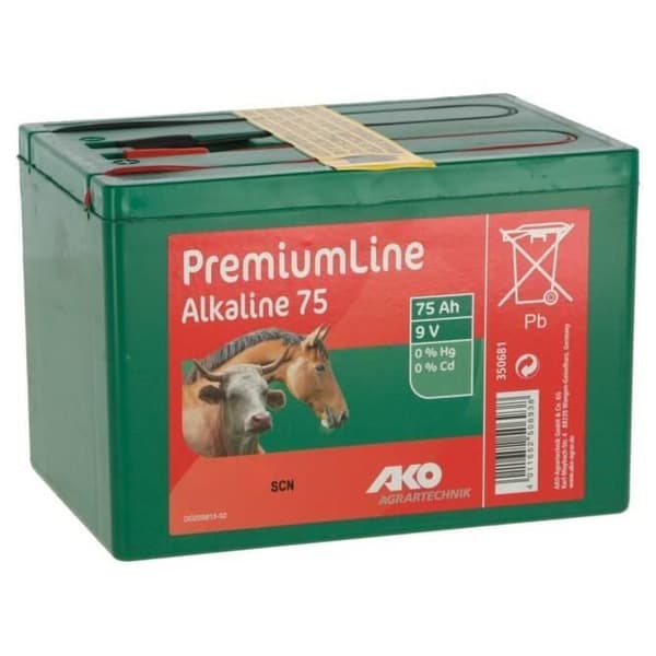 Ako Alkaline Batteri 210 Ah, 9V
