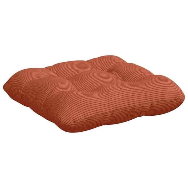 vidaXL Sittkuddar 4 st Röd orange 40 x 40 cm 42015102
