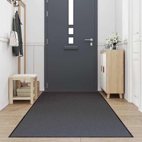 vidaXL Dörrmatta anthracit 115x500 cm 4105622
