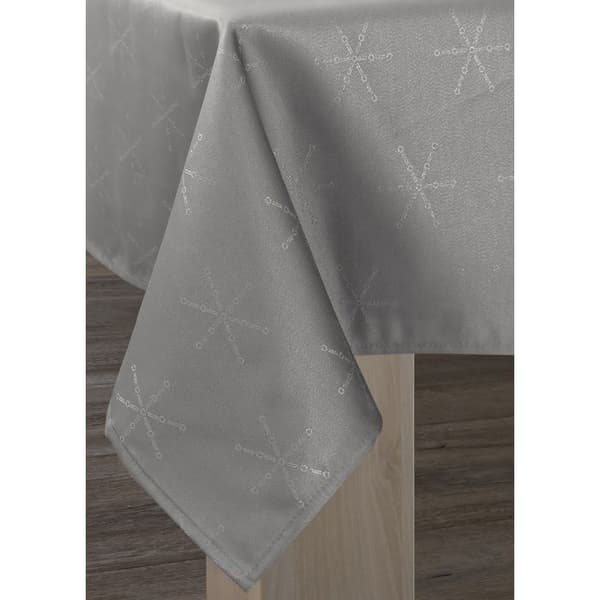Nappe Lurex Lätt att underhålla - Grå Silver