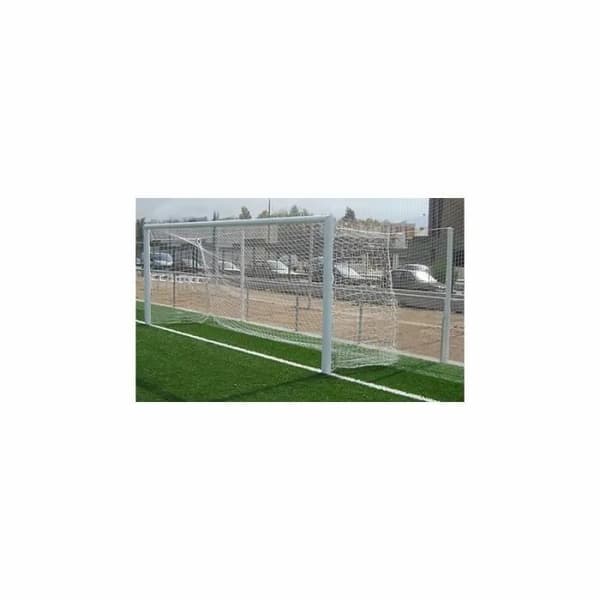 Fotbollsnät - SOFTEE - Typ Caisse - 7-3 mm - Vit - One size