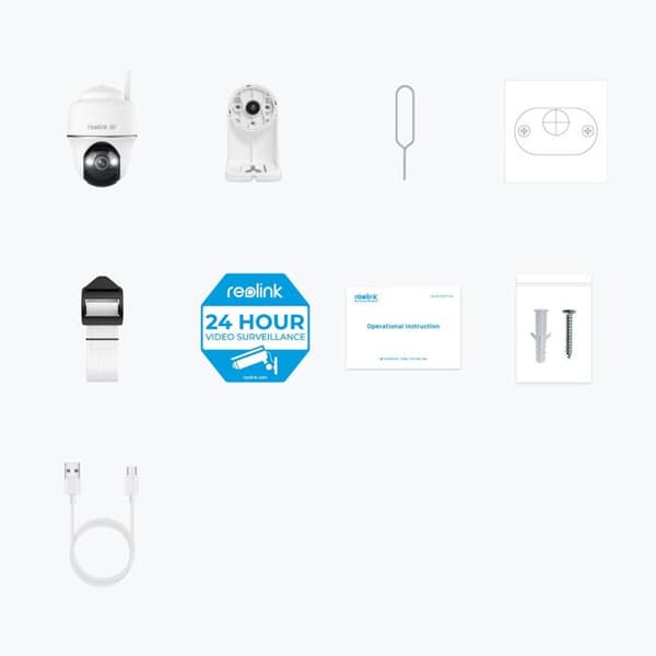 Reolink IP-säkerhetskamera 6975253983209 Vit