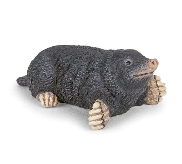 Figurin - Papo - Taupe - Grå - Barn - Plast - Harts