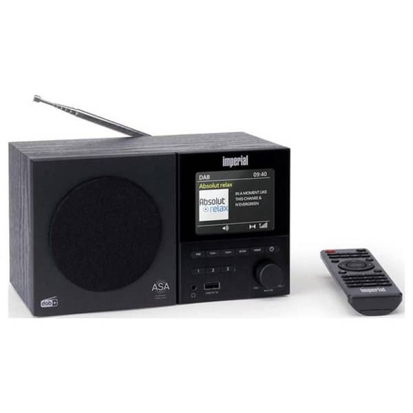 DAB+/FM monoradio med Bluetooth, USB och ASA-funktion