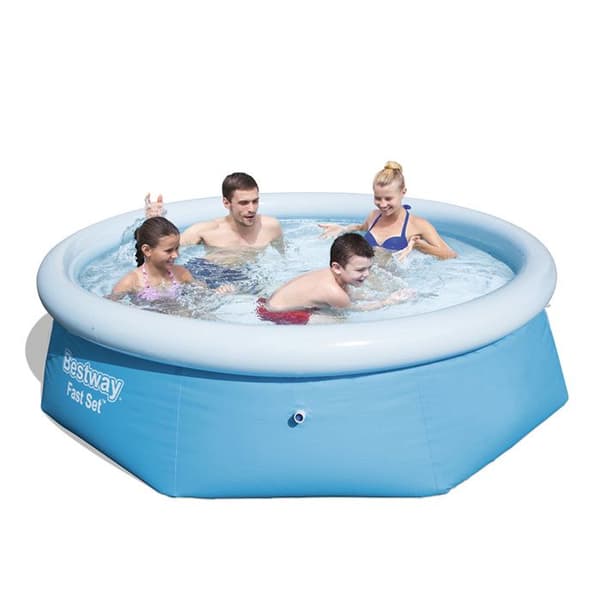 Bestway Fast Set självstående pool 2,44 x 0,61 m