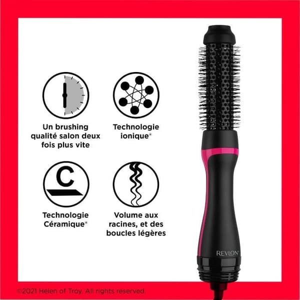 Tork- och stylingborste - REVLON - RVDR5292E - One Step Style Booster - Rund 38 mm