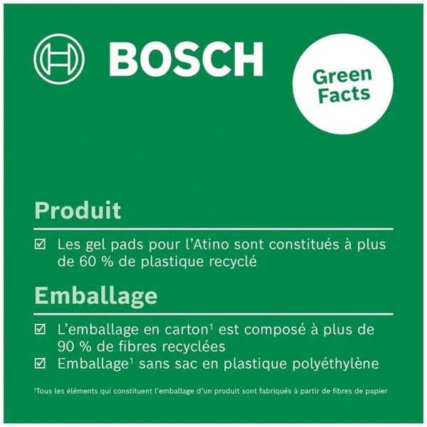 Bosch Gel Pads - 5 st per förpackning