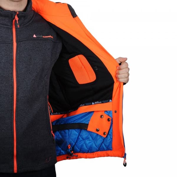 Peak Mountain Cortema skidjacka - neon orange - S