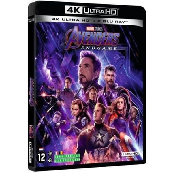Avengers 4: Endgame [Blu-Ray Combo, 4K Blu-Ray]