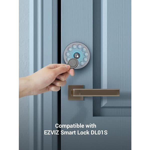 RFID-märken - EZVIZ - CPU-behörighetskort - Pack 4 - HP7-videotelefon eller DLS01-lås