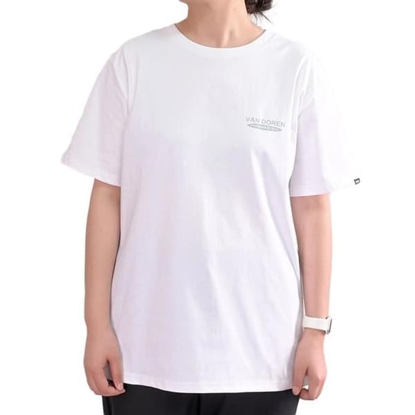Vitt T-shirt för män Vans Fun