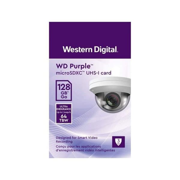 WD PURPLE QD101 MICROSD 128GB WDD128G1P0C
