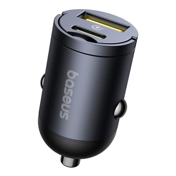 Bilen laddare - BASEUS - Typ-C - 30 W - Snabbladdning - Kompakt