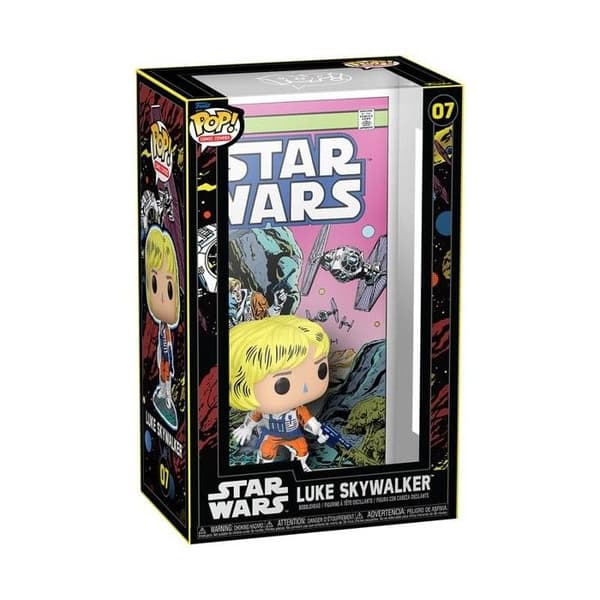 Funko - Star Wars - Figurine POP! Comic Cover Luke Skywalker 9 cm