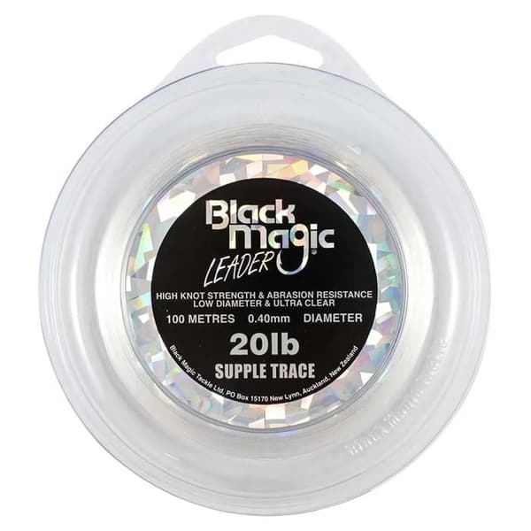 Fiskelina - Black Magic - Mjuk - 27,2 kg - Vit - One Size