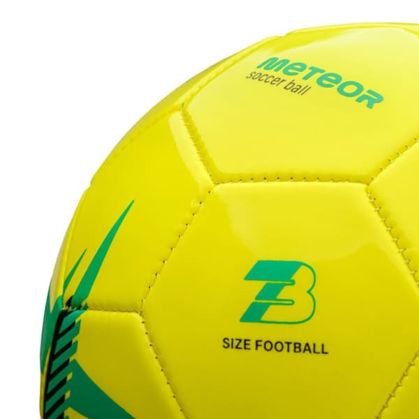 Meteor Spin fotboll 32 paneler Storlek 3 - Gul