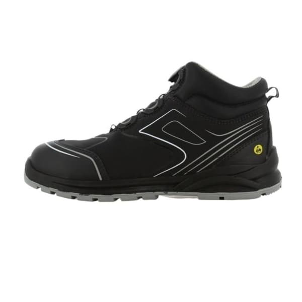 Säkerhetssko med låssystem TLS Safety Jogger CADORS3MTL S3 SRC ESD - Svart