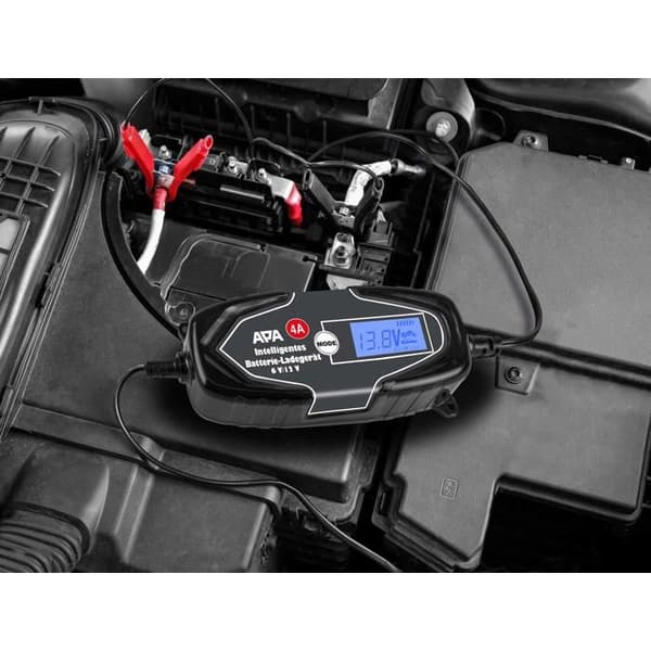Intelligent batteriladdare - EUFAB - 4A - Bly & Litium
