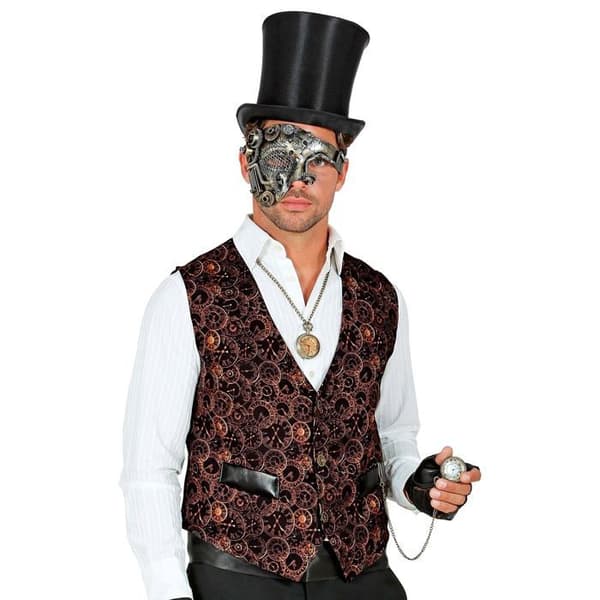 Fickur - Widmann - Mekanisk - Kedja - Steampunk-stil - Guldad