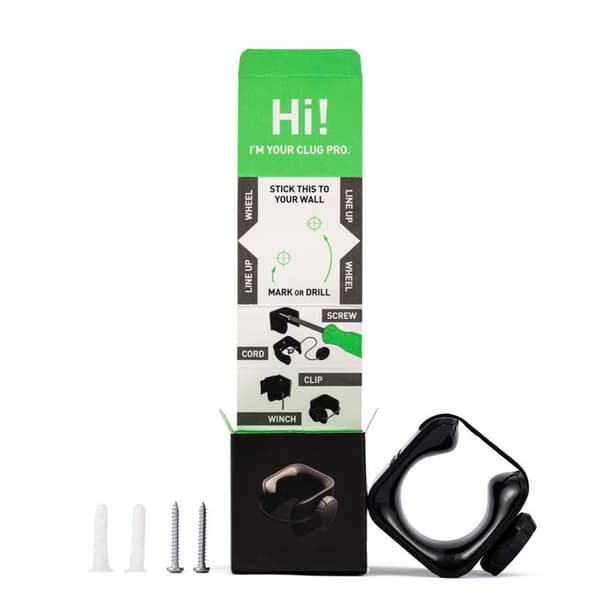 Support cykel - Hornit - Clug Pro - Svart - One size - 30 kg max