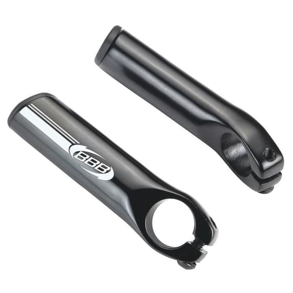 BBB Bar End LightStraight BBE-17 glanssvart
