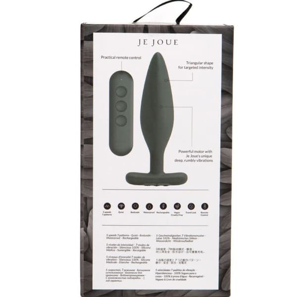I PLAY - EGON PLUG SVART ANAL VIBRATOR -