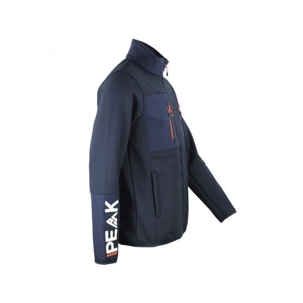 Polaire med softshell-paneler Peak Mountain Candy